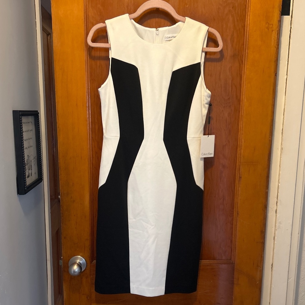 CK Illusion Bodycon Dress
